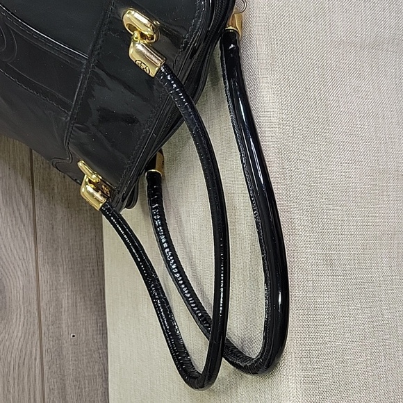 Large Marino Orlandi Black Leather Handbag - Picture 5 of 15